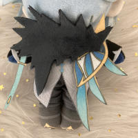 Almohada De Peluche 20cm Genshin Impact Kaedehara Kazuha Doctor Dottore De Fatui Para Cosplay Accesorios De Regalo Para Fans - details 3