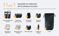 Recortadora Braun Todo En Uno Series 5, Kit 11en1 y  Kit 7 en 1, Modelos AIO5560 / AIO5520 - details 3