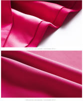 Vestido De Moda Para Mujer 2025 Cintura Alta A-Line Corto Manga Regular Color Sólido Estilo Dulce Mini Vestido Para Damas - details 14