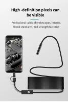 Endoscopio Android 5.5mm 7mm Cámara De Inspección 3 En 1 USB/Micro USB/Type-C Impermeable Para Smartphone Borescope Inspection - details 3