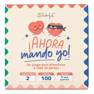 Mr. Wonderful Juego de cartas para parejas ¡Ahora mando yo!     PERGAMINO - 1