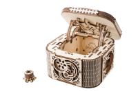 Cofre Treasure Box de UGears modelo 70031. Maqueta mecánica montaje sin pegamento - details 0