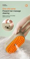 Cepillo De Baño Y Masaje Para Perros Y Gatos Con Repelente De Moscas Recargable Por USB Herramienta De Peluquería Para Animales De Compañía - details 1