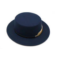 Gorro Fedora De Lana Vintage Otoño Invierno Para Hombre Y Mujer Con Cordón Y Ala Ancha Elegante Para Dama Gorro De Jazz Plancha - details 7