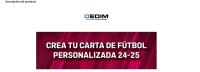 Oedim Carta de Fútbol Personalizada Diseño Héroes, Varias Medidas, Varios Materiales, Efecto Espejo, Divertida y Original - details 1