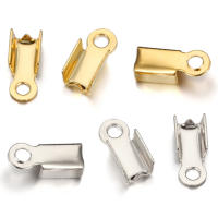 50pcs De Cerraduras De Acero Inoxidable Para Cordones De Cuero Y Cuentas De Joyería DIY Conector De Bolas De Amarre Para Collares Y Pulseras Tamaños 2.5-3.5mm - details 2
