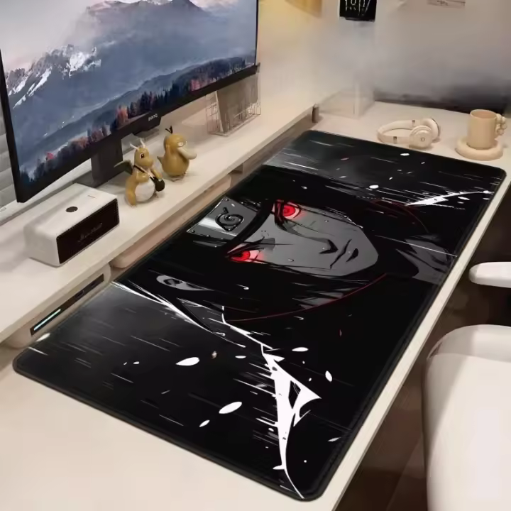 Alfombrilla De Ratón Grande Y Extensa XXL MINISO Anime N-Naruto Diseño De Juego Para Estudio De Escritorio Resistente Al Agua Y Antideslizante - 1