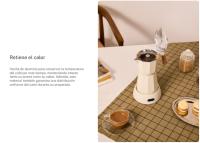 CREATE - Cafetera italiana eléctrica con función de mantener caliente - THERA MOKA ELECTRIC - details 3