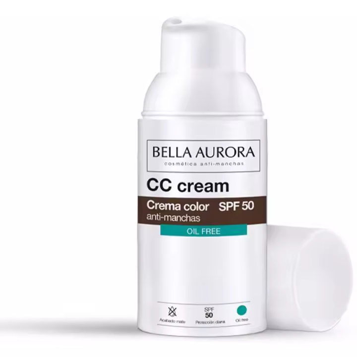 Bella Aurora Cc Cream Oil Free Antimanchas Spf50 30Ml - 1