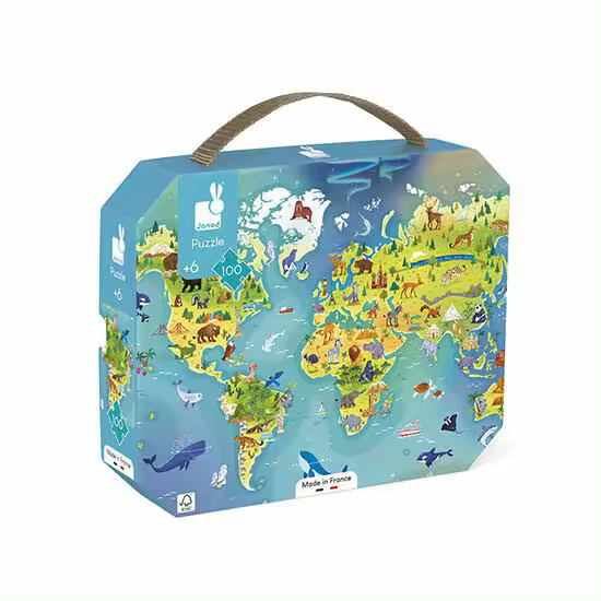 Puzzle del Mundo - 100 pzs. - 1