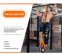 Cinturón De Ayuda Para Pull up Resistencia Elástica Para Ejercicio De Fitness Interior Cinturón De Tensión Para Barra Horizontal Adecuado Para Entrenamiento De Muslos Piernas Y Pecho Color Ámbar Tamaño 55*45*35 - details 2