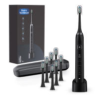 Cepillo De Dientes Eléctrico Inteligente Sonic Ultrasónico IPX7 Recargable 5 Modos Blanqueador De Dientes HOMEFISH S100 Para Todos - details 1