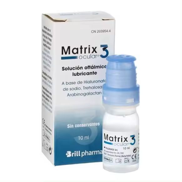 Brill Pharma Matrix Ocular 3 - Solución Oftálmica Lubricante 10 Ml - 1