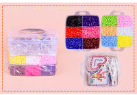 Juego De Puzle 3D Cartoon Hama Beads Set De 9000 Piezas Tamaño 5mm DIY Toy Para Niños Y Adultos Interés Por La Ciencia - details 4