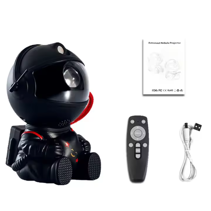 Proyector De Astronauta Luz Nocturna Nebulosa Galaxia Estrellas Techo Decoración Para Fiesta En Casa Decoración Para Dormitorio Regalo Para Niños Y Niñas - 1