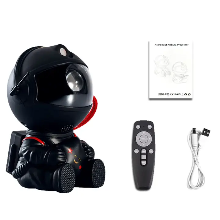 Proyector De Astronauta Luz Nocturna Nebulosa Galaxia Estrellas Techo Decoración Para Fiesta En Casa Decoración Para Dormitorio Regalo Para Niños Y Niñas - 1