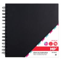 LILI HOME Álbum de Scrapbooking en Color Marrón y Negro Tamaños: 20 X 20 Cm y 30 X 30 Cm. Incluye 20 Hojas (40 Páginas) de Papel de Alta Calidad de 200 G/m² - details 1