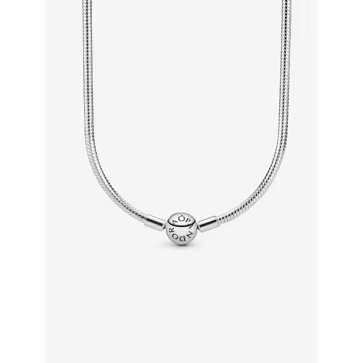 Pandora - Collar de Cadena de serpiente Moments - Plata de Lei - 1