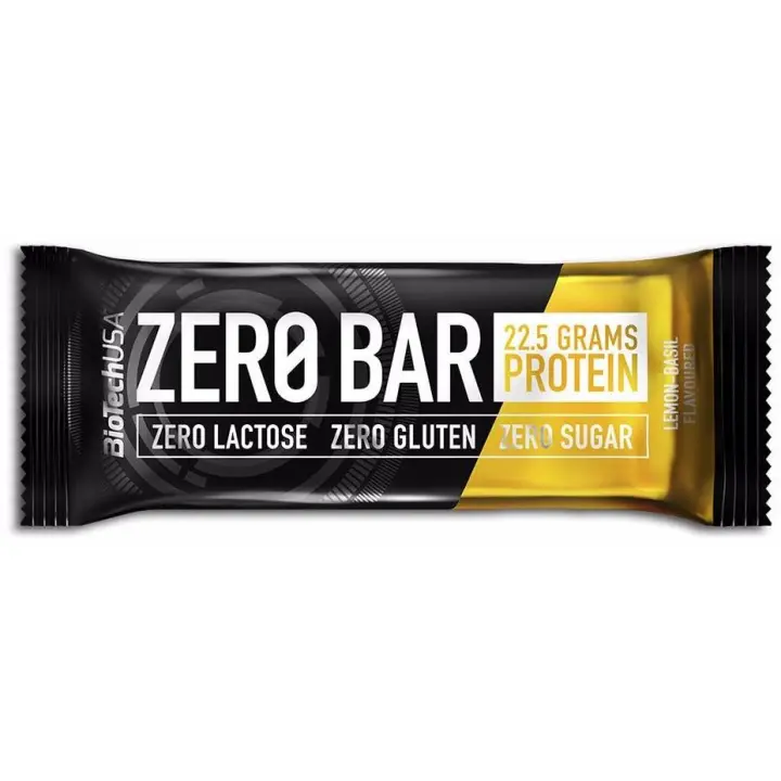 Biotech Usa Zero Bar Barrita Chocolate Mazapán 50G - 1
