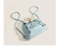 Bolso pequeño azul y blanco nuevo 2023 para salir, linda mochila con diseño de perro canela para mujer, mochila pequeña de moda versátil de verano - details 9
