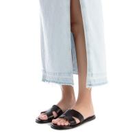 Sandalias planas de Mujer XTI 142811 01 PALA HUECOS LATERALES NEGRO 32196 24V - details 0