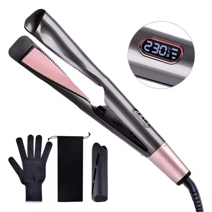Plancha de Pelo Curva para Rizar y Alisar - Crea las ondas más bonitas con la Plancha de Pelo Curva Curl & Straight Confidence - 1