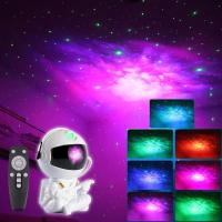 Proyector De Luz Nocturna Estelar Galaxia Astronauta Decoración Para Dormitorio Nebulosa LED Regalo Para Niños Y Adultos - details 0