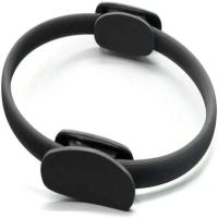 Ozio Fitness Aro Anillo Negro Pilates Yoga con Agarres Ergonómicos 35cm diámetro - details 0