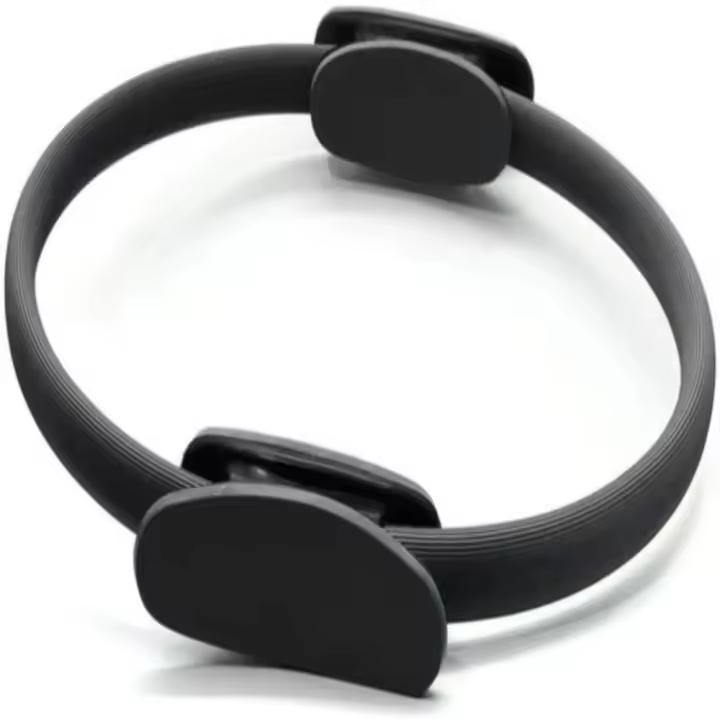 Ozio Fitness Aro Anillo Negro Pilates Yoga con Agarres Ergonómicos 35cm diámetro - 1