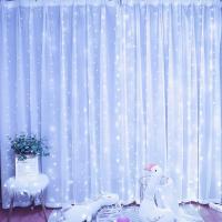 Cadena De Luces De Hilo De Cobre Con 600/300/200 LED Para Cortina USB Con Control Remoto Decoración Para Fiesta Boda Navidad 3*1-6*3M - details 2