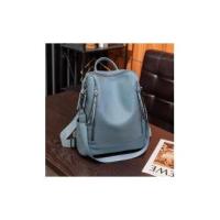 Mochila De piel auténtica para mujer, bolso de viaje de alta calidad, informal, de hombro, 2023 - details 26