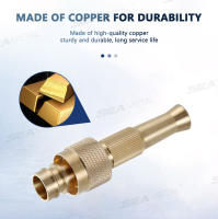 SEAMETAL Rojizo Conector Rápido De Cobre Para Lavado De Coche Con Rojizo De 3 Modos Herramienta Limpieza Anti Desplazamiento - details 7
