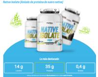 FULLGAS - Native Isolate (Whey Nativa) - Sin Edulcorante - Té Matcha - 1,8kg *Aislado de proteína de suero nativa, pura y sostenible, obtenida de leche fresca de vacas gallegas. Sin gluten, sin edulcorantes añadidos, con extra de leucina y apta para vegan - details 3