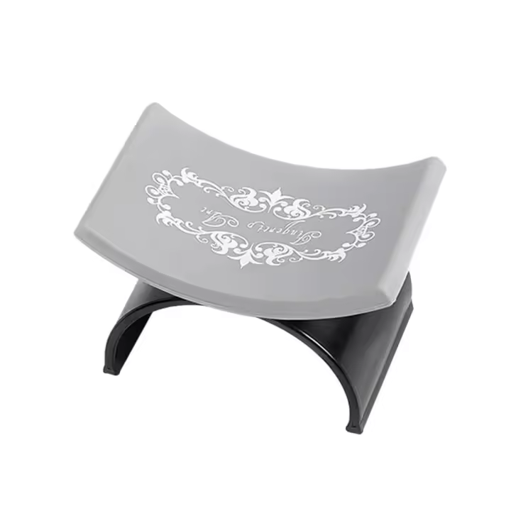 Almohadilla De Uñas En Forma De U De Silicona 1pc Soporte Para Mano Desmontable Para Salon De Uñas Herramientas De Mano - 1