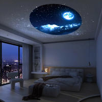 Lámpara De Noche Proyector De Luna USB Con LED Reemplazable Proyector De Planetas Con Fondo De Constelaciones Para Ambiente - details 4