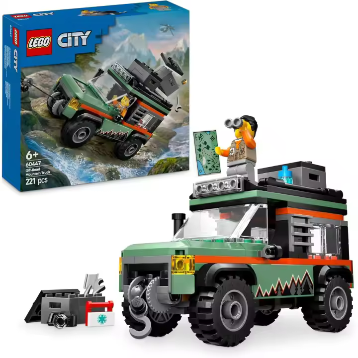 Lego 60447 Todoterreno 4x4 de montaña Lego City - 1