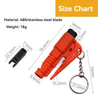 Martillo De Seguridad Para Coche Mini Multi-Funcional Con Rescate Para Romper Vidrio Herramienta De Evacuación Emergente Para Ventanas - details 0