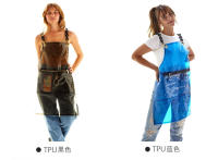 Delantal De Barbero Moda Popular Para Corte De Pelo Antiforo Impermeable Para Hombres Y Mujeres Ropa De Trabajo Delantal Para Cocina - details 4