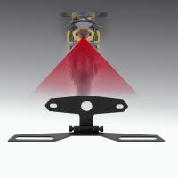 Soporte Plegable Para Placa De Matrícula De Motocicleta Y Bicicleta De Tierra Pieza De Repuesto Para Luces Traseras Accesorio De Decoración De Placa De ATV - details 9