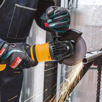 MELLWIN Amoladora Angular Inalámbrica 125mm M14 Sin Escobillas 12000PRM Para Batería Makita Herramienta De Polido Y Amolado - details 7