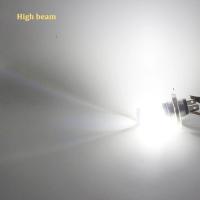 1Pc 3030 75smd BA20D/H4/P15D LED Farol De Motocicleta Bombilla De Iluminación Alta Y Baja Lámpara De Moto 12V 6500K - details 10