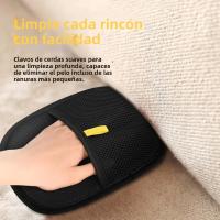 Guantes De Peluquería Para Mascotas 1/2PCS Limpieza De Pelo De Gato Y Perro Magnetismo Doble Cara Para Lavado Y Desplumado - details 2