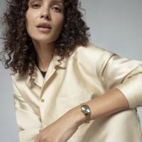 Reloj Mark Maddox Dorado para mujer con correa de cadena milanesa - details 1