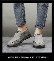 Zapatos De Lona Para Hombre Tenis Cómodos Para Caminar Moda Negocios Slip on Casual Confort Para Conducción - details 13