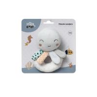 Interbaby Sonajero Pulpo con formas redondeada para facilitar el agarre - details 0