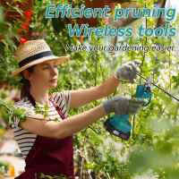 Tijeras de podar eléctricas sin escobillas para jardín, herramienta inalámbrica para árboles frutales, bonsái, batería Makita, Brushless,Batería,Tijeras de podar eléctricas - details 5