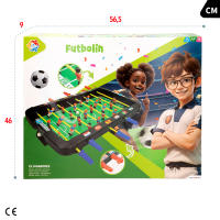 CB Games - Futbolín sobremesa, 22 jugadores, Con marcadores manuales, Para jugar 2 personas, Medidas 55x45 cm, Futbolines para niños, Juegos de mesa, Fútbol niño, Juguetes 6 años - details 5