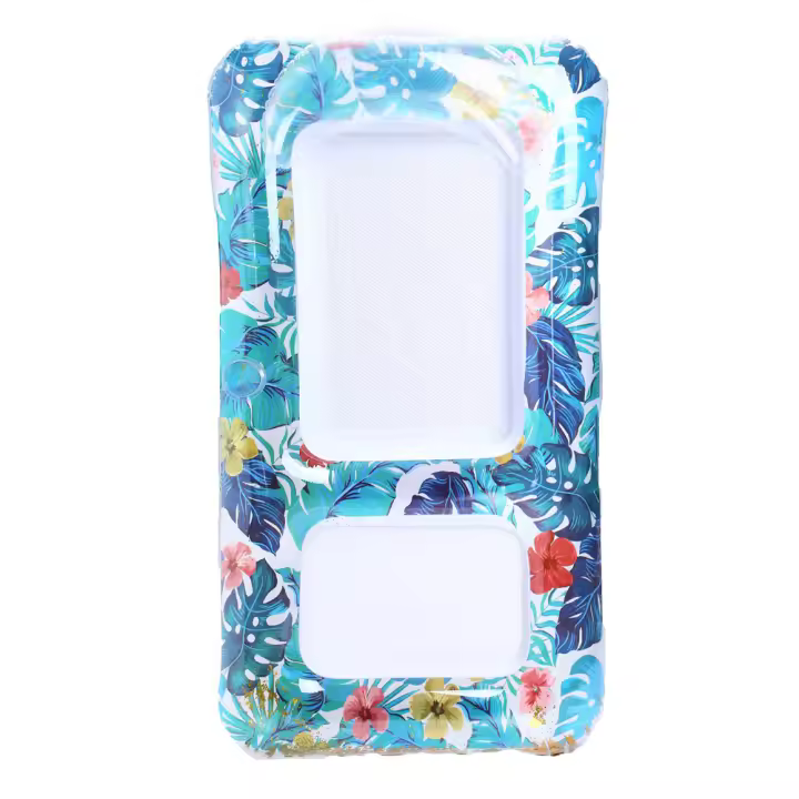 Silla flotante inflable de hombre y mujer espesada cama flotante de agua para adultos cama flotante de lantejoulas flamengo flotante flotante de piscina inflable - 1