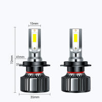 Par De Luces De Faro LED Para Coche 100000lm H7 Alta Y Baja H1 H4 H11 9005HB3 9006HB4 130W Luz De Señalización Y Antiniebla 12V Universal - details 6