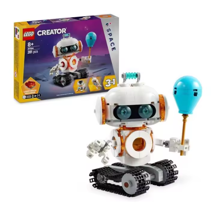 LEGO CREATOR 31164 3 EN 1 ROBOT ESPECIAL – TRES EN UNO CON PERSONALIDAD FUTURISTA - 1